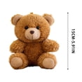 thumbnail image 3 of Kbndieu Teddy Bear Stuffed Animals, Small Brown Teddy Bear Plush Toy Birthday Christmas Valentines Day Gift for Kids Girl Friends, 3 of 7