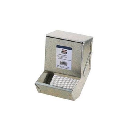 Pet Lodge Sifter Bottom Rabbit Feeder Gray