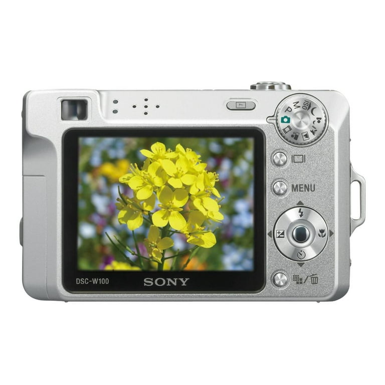 Sony Cyber-shot DSC-W100 - Digital camera - compact - 8.1 MP Sony Cyber-shot DSC-W100 - Digital camera - compact - 8.1 MP