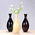 thumbnail image 5 of Villacera Handcrafted 24-Inch-Tall Sustainable Bamboo Floor Vase (Black), 5 of 7