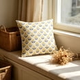 thumbnail image 4 of Floral Print Throw Pillow Cover, Decorative Square Cushion Case For Sofa Couch Bedroom Living Room Home Decor, Single Sided Floral Accent Pillowcase, 4 of 6