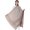 PLAZA TAUPE, variant on Plain Kashmiri Kingri Shawl with Sozni Hand-Embroidery on Border – ivory