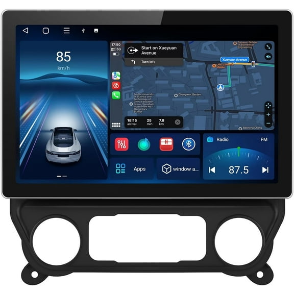 Awesafe 13.1 inch Touch Screen Car Radio Stereo with Wireless CarPlay Android Auto for Chevy Silverado GMC Sierra 2014-2018 Head Unit Blutooth GPS FM