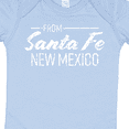 thumbnail image 4 of Inktastic From Santa Fe New Mexico in White Distressed Text Boys or Girls Baby Bodysuit, 4 of 5