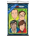 thumbnail image 3 of The Big Bang Theory - Geeks Wall Poster with Wooden Magnetic Frame, 22.375" x 34", 3 of 3