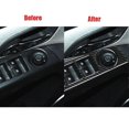 thumbnail image 5 of Carbon Fiber Window Control Switch Panel Cover Trim Sticker For Cruze 2009-2015 Interior Accessorie, 5 of 5