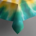 thumbnail image 3 of Colorful Rainbow Tie Dye Spiral Pattern Rectangle Tablecloth 60"x84",Waterproof Polyester Rectangle Table Cloth, Wipeable Spillproof Polyester Tablecloth for Dining, Camping, Indoor and Outdoor, 3 of 5