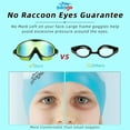 thumbnail image 5 of 2 Pack Anti-Fog Anti-UV Wide View Swimming Goggles for Kids 3-14, 5 of 6