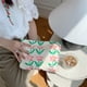 thumbnail image 5 of Bolsa de cosméticos para mujer, bolsa de lápiz labial floral, organizador de artículos de tocador (patrón seis) Likrtyny Para Estrenar, 5 of 9