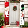 thumbnail image 4 of Bandera De Puerta De Bienvenida De Navidad, Cartel De Papá Noel, Muñeco De Nieve, Colgante De Pared, Cartel De Porche, Decoraciones De Navidad Para Ciudad Al Aire Libre O Rural Eigraketly HA038217-00, 4 of 6