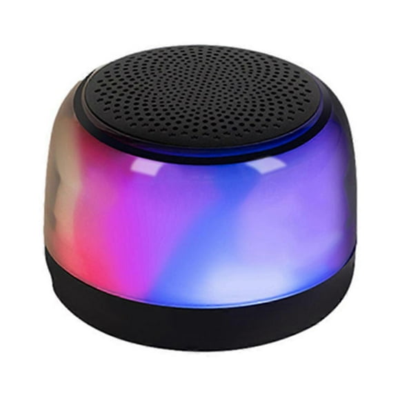 Colorful Light Wireless Speaker Outdoor Portable Mini Bluetooth-Compatible Loudspeaker