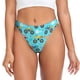 thumbnail image 1 of Balery Cartoon Monster Truck Tangas de Algodón para Mujer con Estampado – Ropa Interior Sexy, Transpirable, G-string-X-Small, 1 of 6