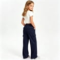 thumbnail image 3 of KVPLBQFD Tween Wide Pants Girls Teens Fall Winter Relaxed Bottoms Sweatpants for Girls Side Pockets Comfy Street Style Girls Pants, 3 of 9