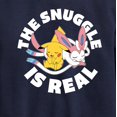thumbnail image 3 of Pokémon - The Snuggle Is Real Pikachu And Sylveon - Youth Crewneck Fleece Sweatshirt, 3 of 5