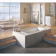 thumbnail image 3 of Kohler 1189-C1-0 63 x 31.5 in. Sok Drop-In Effervescence Bath with Chromatherapy & Left-Hand Drain - White, 3 of 4