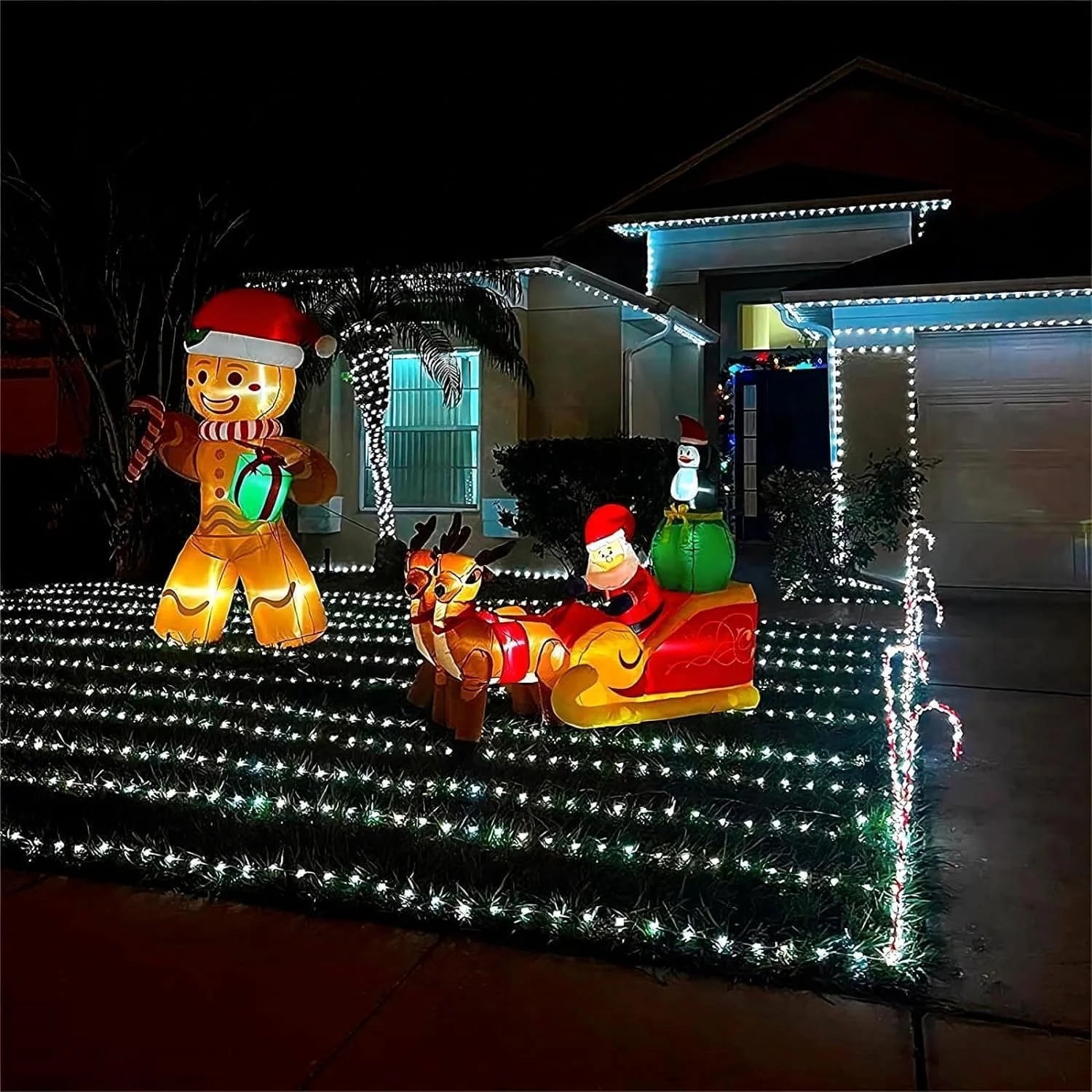 JOPESO Solar Rope Lights Outdoor Waterproof 39FT 100LED Solar String Lights 8 Modes Clear Tube Hanging Lights Clearance for Christmas Decorations
