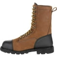 thumbnail image 3 of Men's Georgia Boot GB00323 Drill Dog Steel Toe Work Boot Black/Brown Full Grain Leather 8 W, 3 of 6