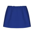 thumbnail image 4 of Aihuaihua Mini Skirts for Women Short Solid Color Skirt Athletic Skirt Elastic High Waist Flowy Summer Outfit 2026 Blue S, 4 of 5
