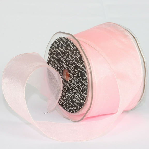 The Ribbon People Bright Pink Wired Craft Ribbon 2 3/8 x 27 Yards