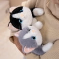 thumbnail image 6 of Soft Cuddly Kitten Plush Toy Fluffy Stuffed Cats for Kiddos Birthday Gift Pet Party Favors Easter Stuffers, 6 of 8