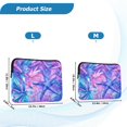 thumbnail image 4 of FORMRS 15-15.6 inch Laptop Sleeve Case Soft Carrying Quilted Computer Bag Cover, Purple Starfish Pattern, 4 of 7