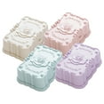 thumbnail image 6 of OUNONA  4 Pcs for Bar Soap Portable Holder Box Bathroom Travel, 6 of 8