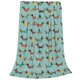 thumbnail image 2 of Balery Dachshund Dog Puppy Manta de Felpa Suave y Acogedora – Cobija de Franela Aterciopelada para Cama, Lavable y Cálida para Sofá, Mascotas, Transpirable-60"x50", 2 of 7
