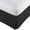 Black, variant on Lux Decor Collection Bedding Queen Bed Skirt - Easy Fit with 16 Inch Tailored Drop - Hotel Quality, Shrinkage and Fade Resistant (Queen, Gray)