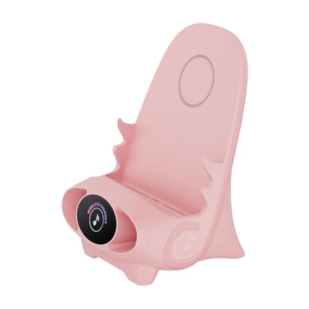 Wartleves Mini silla inalámbrica multifuncional soporte para teléfono cargador N EW {ο