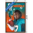 thumbnail image 3 of NFL Miami Dolphins - Jaylen Waddle 21 Wall Poster, 22.375" x 34", Framed, 3 of 3