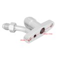 thumbnail image 4 of Turbocharger Oil Feed Turbo Oil Return M6x 10mm  Turbo Oil Feed Return Flange Aluminum Alloy Fitting Fits For Garrett GT12 GT1241 ANGGREK Turbo Oil Return, 4 of 8