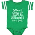 thumbnail image 3 of Inktastic Future Lawyer Like Daddy Boys or Girls Baby Bodysuit, 3 of 5