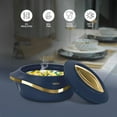 thumbnail image 2 of MILTON Pearl 2500 Inner Stainless Steel Casserole, 2.1 litres, Blue | BPA Free | Food Grade | Easy to Carry | Easy to Store | Chapati | Roti | Curd Maker, 2 of 7