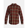 thumbnail image 5 of George Men's and Big Men's Double Pocket Flannel Shirt, Sizes XS-3XLT, 5 of 5