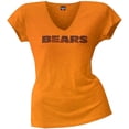 thumbnail image 1 of Chicago Bears - Scrum Logo Juniors Premium V-Neck T-Shirt, 1 of 1