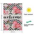 thumbnail image 5 of Spring Summer Multicolored Flower Leaves Garden Flag 28x40 Inch Double Side for Outdoor Courtyard Garden Decor Flowers Welcome Holiday Flag for Outside Decoration, 5 of 6