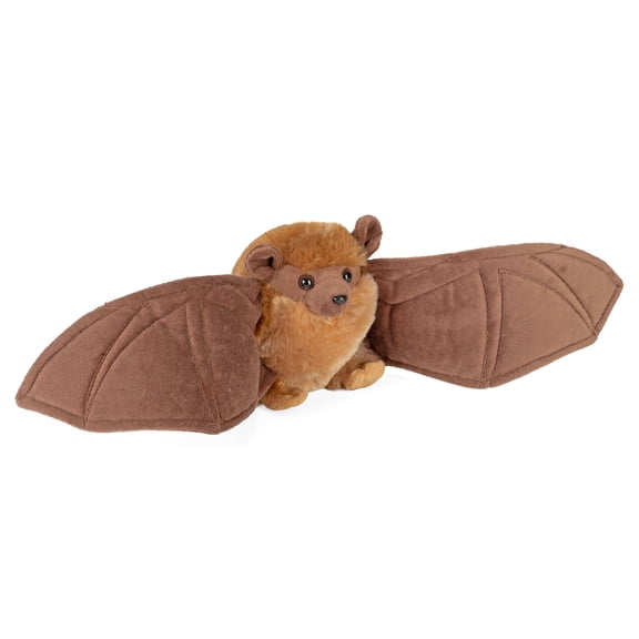 Wild Republic Brown Bat Plush, Cuddlekins Mini, Stuffed Animal, Plush Toy, Gifts for Kids, 8 Inches