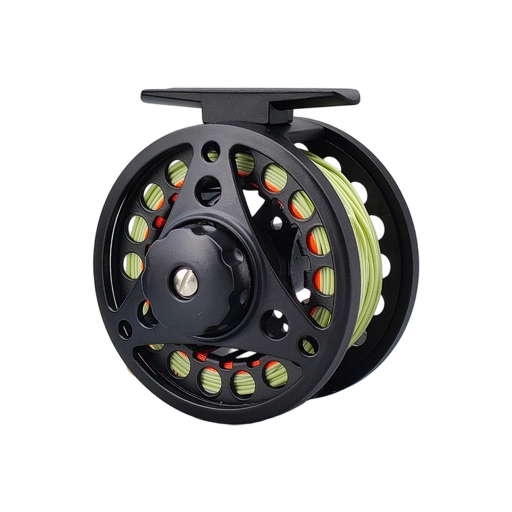 Fly Fishing Reel for River and Lake Angling with Line Installed