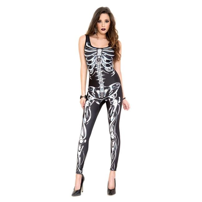 skeleton leotard