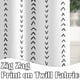 thumbnail image 2 of Cortina Jinchan Impermeable Boho Geométrica 178x183 cm, 2 of 8