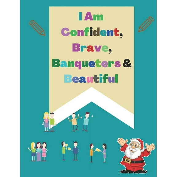 I Am Confident, Brave, banqueters & Beautiful: A Coloring Book for Girls (Paperback)