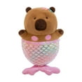 thumbnail image 1 of Peluche de carpincho para decoración del hogar, carpincho para abrazar 35 centímetros, 1 of 9