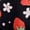 Black, variant on Weebloom Toddler Baby Girl Loungewear,Strawberry Pattern Short Sleeve Button Down Shorts Set Outfits Skin-Friendly Pajamas,2-3 Years