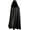 Black, variant on VZQI Medieval Hooded Cloak – Unisex Adult Cape for Renaissance, Weddings & Cosplay