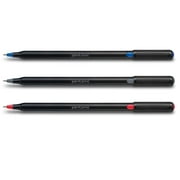Linc Pentonic Premium Ball Point Pens, 50 Count, Medium Point, 1 mm, Black, Blue and Red Ink Colors