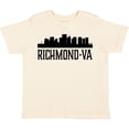 thumbnail image 3 of Inktastic Richmond Virginia City Skyline Boys or Girls Toddler T-Shirt, 3 of 5