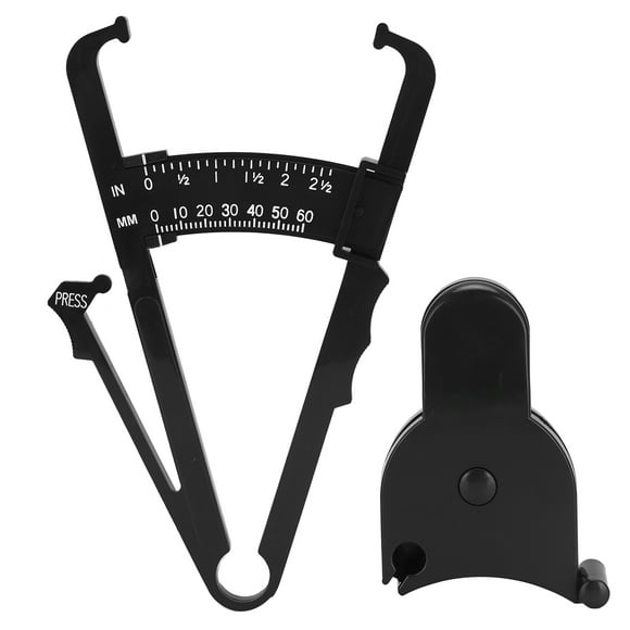 Black Body Measurement Device - 150cm/60in Caliper for Fitness and Weight Loss