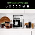 thumbnail image 2 of Braun MultiServe Plus Cafetera de goteo sin cápsulas de 10 tazas, 7 tamaños de preparación/elaboración fría y caliente, acero inoxidable KF9270SI, 2 of 5