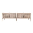 thumbnail image 6 of Afuera Living Wood & Fabric Outdoor Loveseat in Natural/Beige (Set of 2), 6 of 19