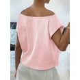 thumbnail image 5 of Womens Floral Sweater Vest Cute Tops 3D Flower Decor Knit Tank Top Loose Spring Fall Summer Clothes 2025 Light Pink M, 5 of 7